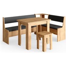 Bild für Eckbankgruppe Roman Goldkraft Eiche 136.6 x 60 cm mit Tisch Vicco