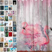 Bild für Sanilo Duschvorhang Flamingo 180 x 200 cm