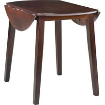 Bild für vidaXL Esstisch Klappbar Rund MDF Braun 245367