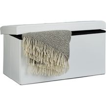 Bild für Sitzbank mit Stauraum Kunstleder