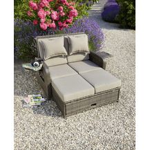 Bild für greemotion Rattan-Lounge Bahia Rondo