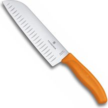 Bild für Victorinox Swiss Classic Santokumesser 17cm orange