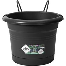 Bild für Elho Blumentopf + Halter Green Basics Ø 20 x 18,5 cm lebhaft schwarz