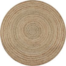 Bild für vidaXL Teppich Jute Geflochten 150 cm Rund 245338