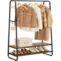 Bild für Vasagle Kleiderständer mit 2 Ablagen und 6 Haken