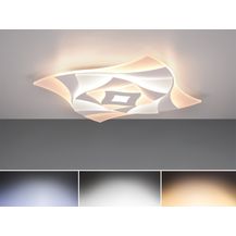 Bild für 647110131 Deckenleuchte AKITA weiß matt 56W LED. Höhe ca. 5 cm