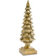 Bild für casa NOVA Weihnachtsbaum DH 9.20x30.50 cm gold