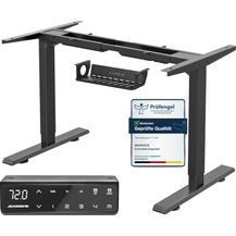 Bild für MAIDeSITe höhenverstellbarer elektrisher Schreibtisch mit 2 starken Motoren, höhenverstellbares tischgestell 2 teiligen Beinen sowie auch 4 Memory-Steuerung und Kollisionschutz Funktion(Schwarz)