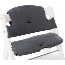 Bild für Hauck Highchair Pad Select Hochstuhlkissen Grau Baumwolle Monochromatisch Traditioneller Hochstuhl 5-Punkt