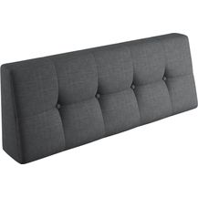 Bild für sunnypillow Rückenkissen Palettenkissen gesteppt Rückenkissen 120x40x20/10cm