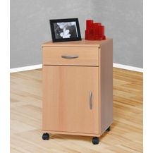 Bild für Rollcontainer Bürocontainer Schubcontainer Nachtschrank buche