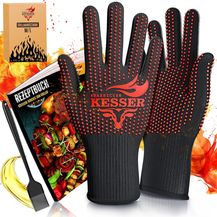 Bild für KESSER® Grillhandschuhe hitzebeständig bis 500° 