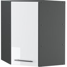 Bild für Eckhängeschrank Fame-Line Weiß Hochglanz 57 cm Vicco