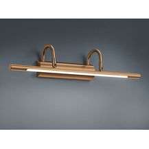 Bild für Klassische 8 Watt LED Wandleuchte in Altmessing