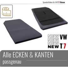 Bild für BLACK FOREST FOX Spannbettlaken Spannbettlaken VW Ocean T7 California Faltbett / Folding Bed