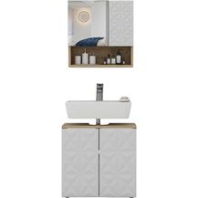 Bild für Badmöbel-Set Edge Weiß 2 Teile Vicco