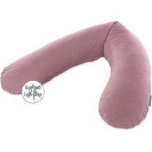 Bild für Theraline Stillkissen 190cm inkl. Bezug Melange rosenholz Mikroperlenfüllung