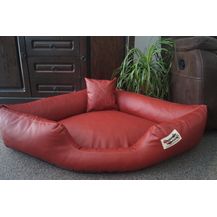 Bild für Hundebettenmanufaktur Hundekorb Hundebett Eckbett Kunstleder Canto