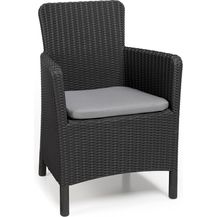 Bild für Keter Gartensessel Trenton Graphitgrau 408946