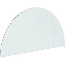 Bild für vidaXL Funkenschutzplatte Glas Halbrund 1000x500 mm 324111