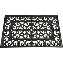 Bild für SIENA HOME Gummimatte "Antik" eckig 45 x 75 cm schwarz