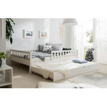 Bild für Bodenbett Einzelbett "Mio" 140x200 Kiefer Massiv