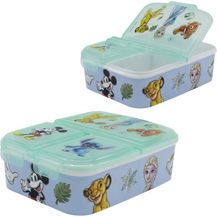 Bild für Lunchbox für Kinder mit 3 Fächern aus Kunststoff verschiedene Motive Disney 100