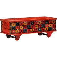 Bild für vidaXL Aufbewahrungstruhe Rot 110 x 40 x 40 cm Massivholz Akazie 247669