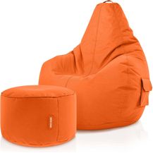 Bild für Green Bean® Sitzsack + Hocker