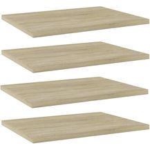 Bild für vidaXL Bücherregal-Bretter 4 Stk. Sonoma-Eiche 40x30x1,5 cm 805160