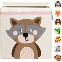 Bild für GLÜCKSWOLKE 'Wanda Waschbär' Kinder Aufbewahrungskorb