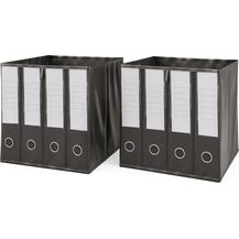 Bild für Faltbox 30x30 Schwarz 30 x 30 cm 2er Set Vicco