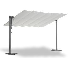 Bild für Leco faltbares Sonnendach, Standmarkise "Waved", natur, 4 x 2,5 x 2,20 m (L x B x H)