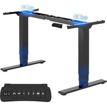 Bild für Flexispot EC5B Höhenverstellbarer Schreibtisch Elektrisch höhenverstellbares Tischgestell, 3-Fach-Teleskop, passt für alle gängigen Tischplatten. Mit Memory-Steuerung und Softstart/-Stop (Schwarz)