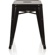 Bild für hjh OFFICE Arbeitsstuhl Arbeitshocker VANTAGGIO Metall Schwarz