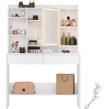 Bild für VASAGLE Schminktisch mit LED-Beleuchtung