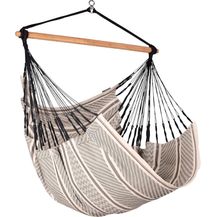 Bild für La Siesta Hängesessel HABANA Comfort zebra Lounger aus Bio-Baumwolle Hängematte Hängestuhl