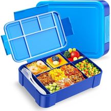 Bild für WayEee Brotdose Kinder 1300ml Lunchbox Auslaufsicher Fächern Grün