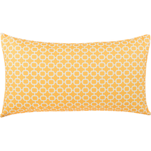 Bild für Gartenkissen geometrisches Muster gelb 40x70 cm ASTAKOS