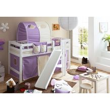 Bild für Ticaa 'Tino' Halbhochbett weiß