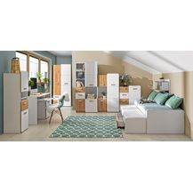 Bild für 99rooms Laterne Kinderzimmer-Set V Nash Eiche Weiß