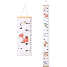 Bild für Xinzistar Messlatte Kinderzimmer Kinder Wachstum Messlatte Kind Holz Aufhängen Herrscher Wall Chart Höhe Diagramm Messleiste für Mädchen Junge Schlafzimmer Kinderzimmer (Tiere)