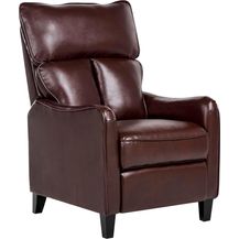 Bild für Sessel Kunstleder braun verstellbar ROYSTON