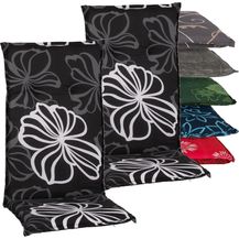 Bild für Beo Gartenstuhlauflagen Hochlehner 2er Set Barcelona 