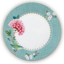 Bild für Pip Studio Frühstücksteller Blushing Birds Blau (21cm)