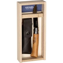 Bild für Opinel Taschenmesser No. 08 in Holzbox inkl. Kunstlederetui