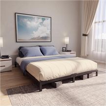 Bild für Dreamzie Bett 120x200 mit Lattenrost aus Metall