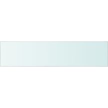 Bild für vidaXL Regalboden Glas Transparent 110x25 cm 243850