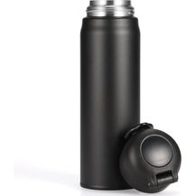 Bild für Thermosflasche 500ml Edelstahl Kalt Warm Auslaufsicher Schwarz