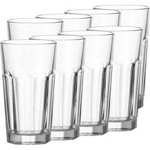 Bild für LEONARDO Longdrinkglas Rock Longdrinkgläser 540 ml 8er Set